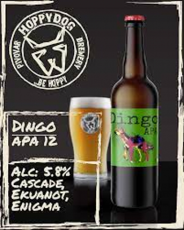 Pivovar Hoppy Dog - Dingo 12° 0,7l (American Pale Ale)
