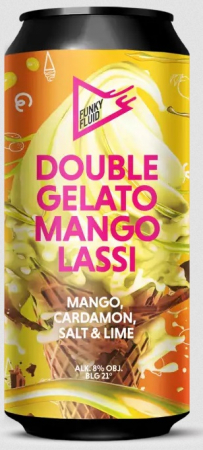 Pivovar Funky Fluid - Double Gelato: Mango Lassi 21° 0,5l (Pastry Sour)