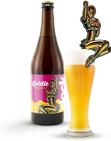 Pivovar Clock - Goldie 11° 0,7l (Weizenbier)
