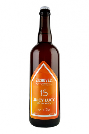 Rodinný pivovar Zichovec - Juicy Lucy15° 0,7l (New England IPA)
