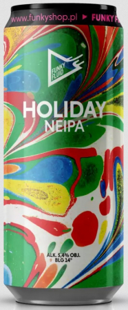 Pivovar Funky Fluid - Holiday NEIPA 14° 0,5l (NEIPA)