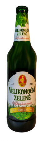 Pivovar Strakonice - Velikonoční zelené 11° 0,5l (zelený Ležák)