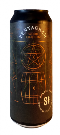 Pivovar Sibeeria - Pentagram 27° 0,5l (Barrel Aged Imperial Stout)