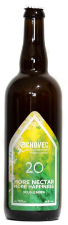Rodinný pivovar Zichovec - More Nectar More Happiness 20° 0,75l (DOUBLE New England IPA)