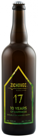 Rodinný pivovar Zichovec - 10 years of Happiness 17° 0,75l (DDH DOUBLE NEIPA)