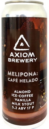 Pivovar Axiom - Almond Ice-Coffee Vanilla Milk Stout  17° 0,5l (Stout)