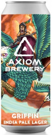 Pivovar Axiom - Griffin 11° 0,5l (India Pale Lager)