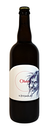 Pivovar Obora - Žitohola  11° 0,7l (Světlý ležák)