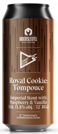 Pivovar Funky Fluid - Royal Cookie: Tompouce 32° 0,5l (Imperial Stout)