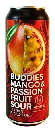 Browar Nepomucen - Buddies: Mango & Passion Fruit 12° 0,5l (Sour)