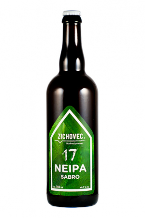Rodinný pivovar Zichovec - NEIPA 17° Sabro 0,75l (New England IPA)