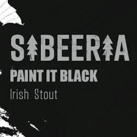Pivovar Sibeeria - Paint It Black 12° 0,7l (Irish Stout)
