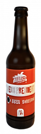 Pivovar Sibeeria/Freigeist/Reservoirdog - Weiss President 11° 0,33l (Hefeweizen)