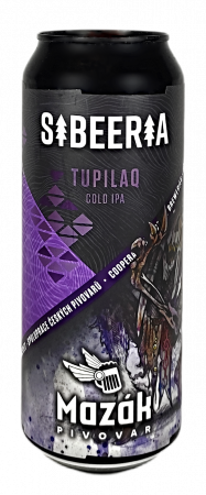 Pivovar Sibeeria + Mazák - Tupilaq 14° 0,5l (Cold IPA)