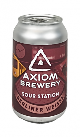 Pivovar Axiom - Sour Station Raspberry 10° 0,33l (Sour)