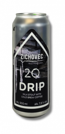 Rodinný pivovar Zichovec - Drip 20° 0,5l (Milk Stout)