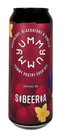 Pivovar Sibeeria - Yummy Raspberry, Blackberry & Vanilla 20° 0,5l (Pastry Sour)