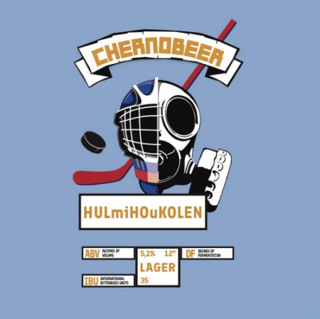 Chernobeer - HULmiHOuKOLEN 12° - 1,5 litru (Světlý ležák)