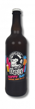 Pivovar Nachmelená Opice/Dejf - Hoppy Day Tropical Sour 14° 0,75l (Sour IPA)