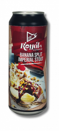 Pivovar Funky Fluid - Royal Cookie: Banana Split 30° 0,5l (imperial stout)