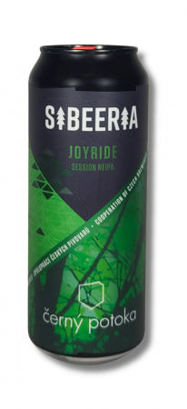 Pivovar Sibeeria/Černý potoka -Joyride 8° 0,5l (NEIPA)
