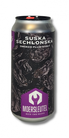 Pivovar Funky Fluid/Moersleutel - Suska Sechlonska Smoked Plum Stout 0,5l (Stout)