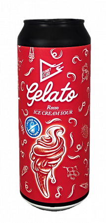 Pivovar Funky Fluid - Gelato: Rosso 18° 0,5l (Pastry Sour)