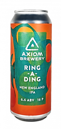 Pivovar Axiom - Ring-A-Ding 16° 0,5l (New England IPA)