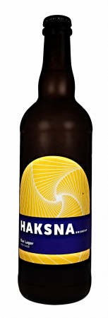 Pivovar Haksna - Our Lager 12° 0,7l (světlý ležák)