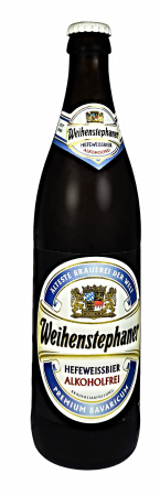 Pivovar Weihenstephaner - Alcoholfrei Hefeweissbier <0,5° 0,5l (Nealko kvasnicový ležák)