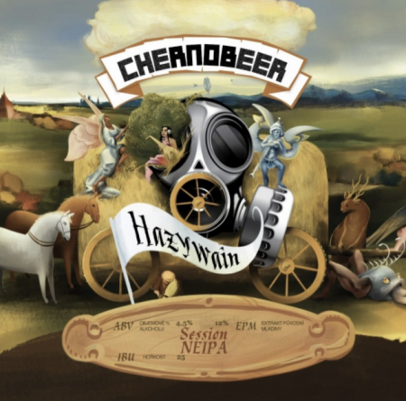 Chernobeer - Hazywain 12° - 1,0 litru (Session NEIPA)