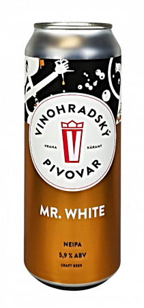 Vinohradský pivovar - Mr. White 14° 0,5l (New England IPA)