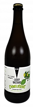 Lucky Bastard - Chmeložrout 11° 0,75l (světlý ležák)