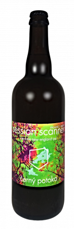 Černý potoka - Session Scanner (Mosaic / Sabro) 13° 0,75l (New England Pale Ale)