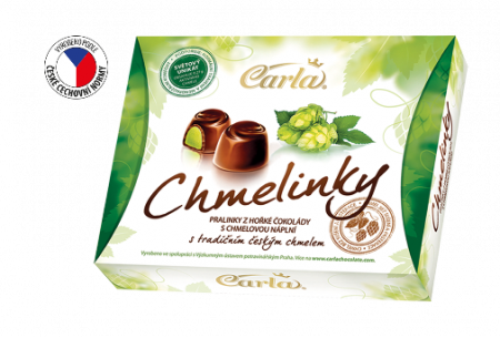 Chmelinky - pralinky z hořké čokolády 130g (Carla)