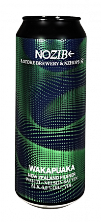 Pivovar Nozib/Stoke Brewery - Wakapuaka 12° 0,5l (New Zealand Pilsner)
