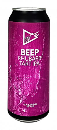  Pivovar Funky Fluid - Beep 16° 0,5l (Rhubarb Tart IPA)