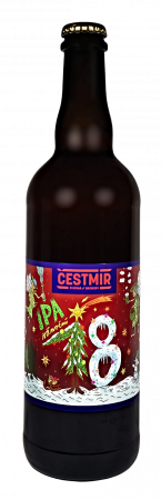 Pivovar Čestmír - Vánoční IPA 18° 0,75l (India Pale Ale)