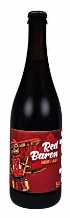 Pivovar Clock - Red Baron 13° 0,75l (Smoked Lager)