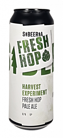 Pivovar Sibeeria - Harvest Experiment 13° 0,5l (Fresh Hop Pale Ale)