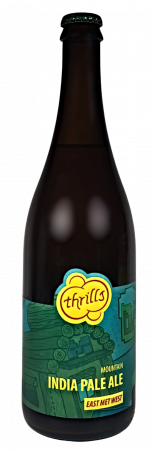 Pivovar Thrills - East Met West 12° 0,75l (Mountain IPA)