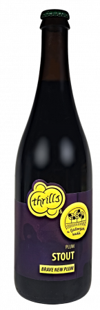 Pivovar Thrills - Brave New Plum 19° 0,75l (Plum Stout)