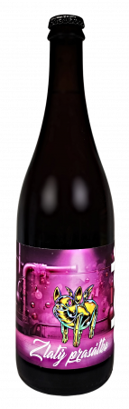 Pivovar Clock - Zlatý prasátko 17° 0,75l (Double NEw England IPA)