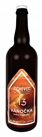 Rodinný pivovar Zichovec - Vánočka 13º 2023 - 0,75l (Session IPA)
