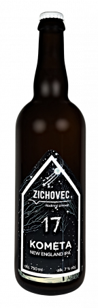 Rodinný pivovar Zichovec - Kometa 17º 2023 - 0,75l (New England IPA)