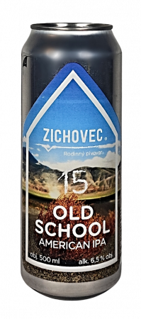 Rodinný pivovar Zichovec - Old School 15° 0,5l (American IPA)