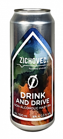 Rodinný pivovar Zichovec - Drink and Drive 6 0,5l (Nealko Hazy IPA)