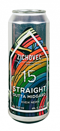 Rodinný pivovar Zichovec - Straight Outta Midgard 15° 0,5l (Kveik New England IPA)