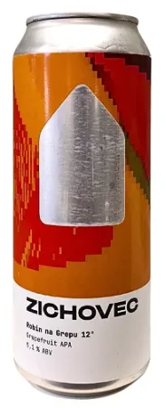 Rodinný pivovar Zichovec - Robin na Grepu 12° (Grapefruit APA)