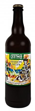 Pivovar Čestmír - Session NEIPA (Superdelic, Mosaic, Galaxy) 12° 0,7l (Session NEIPA)